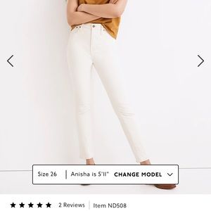 COPY - Brand new madewell jeans